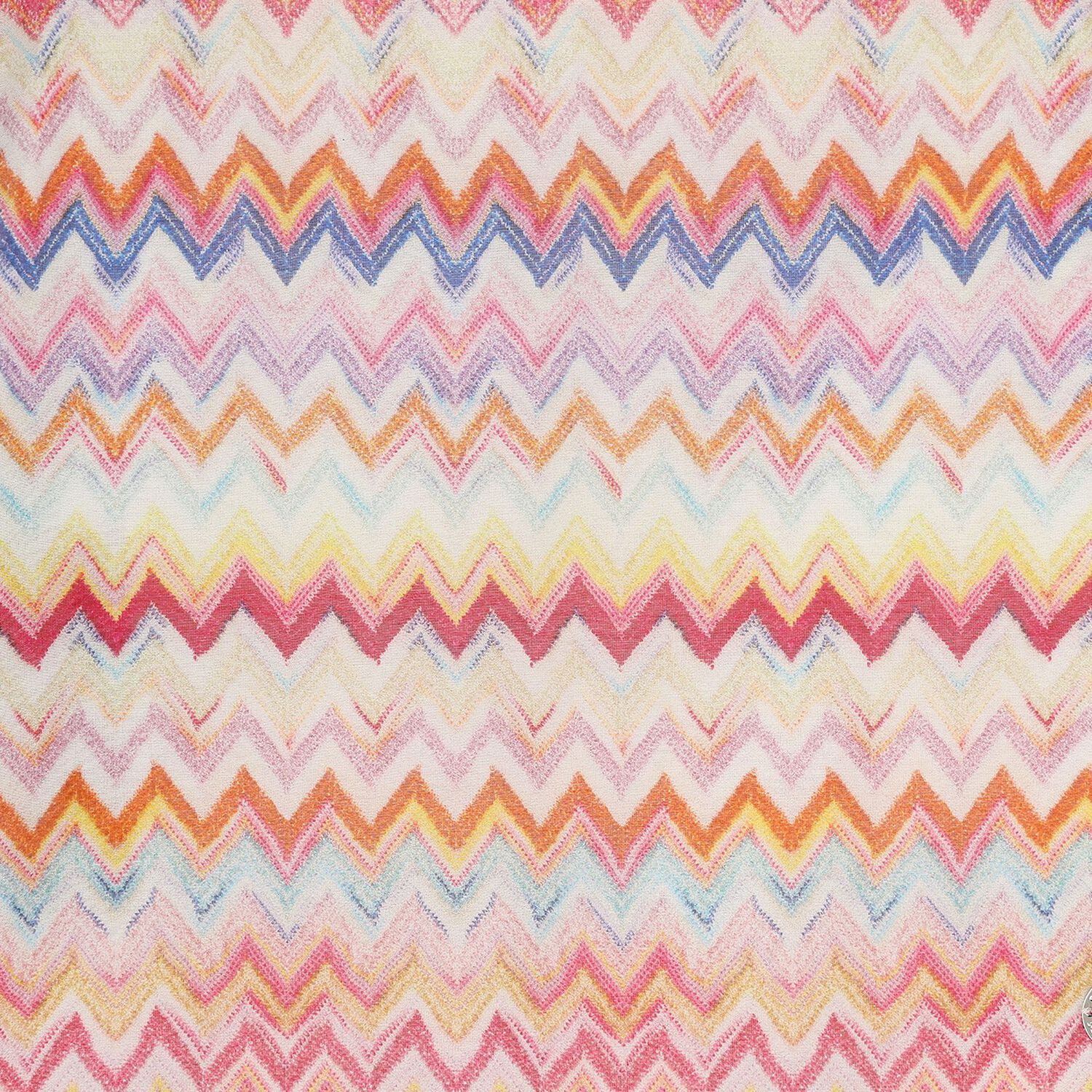Girls Multi-Coloured Zigzag Dress, 1, hi-res