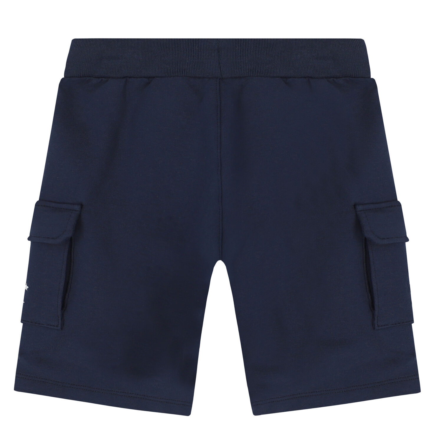 Younger Boys Navy Logo Shorts, 2, hi-res