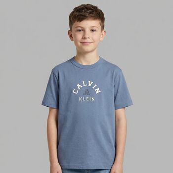 Boys Blue Logo T-Shirt