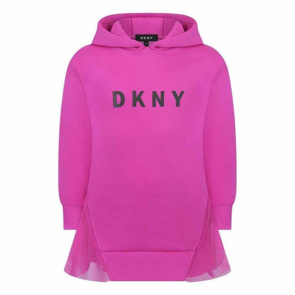 Dkny hooded dress hot sale