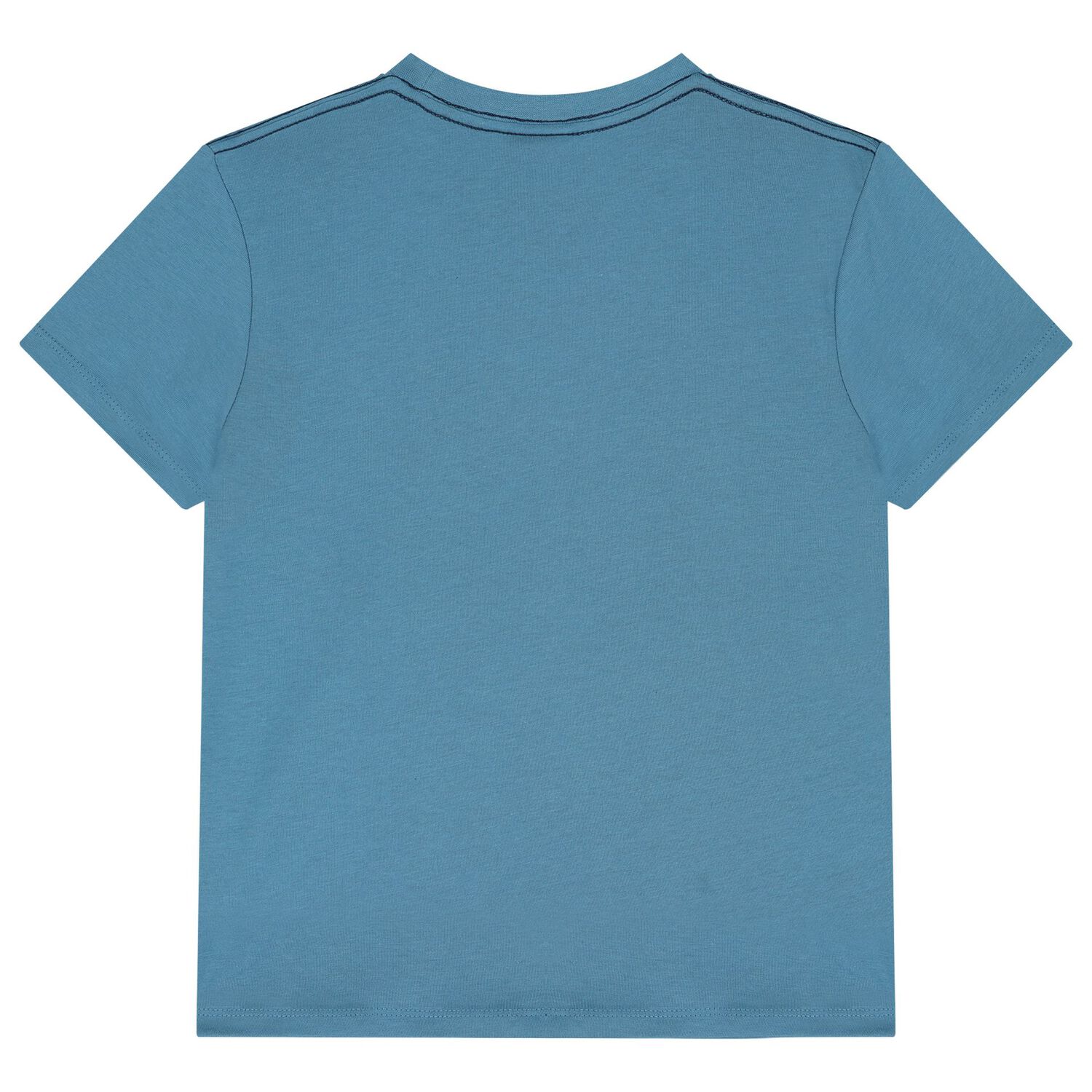 Boys Blue Logo Shorts Set, 1, hi-res