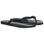 Black Logo Flip Flops, 1, hi-res