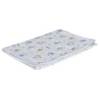 Baby Boys White & Blue Dinosaur Era Blanket, 1, hi-res