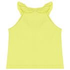 Girls Green & White Shorts Set, 1, hi-res