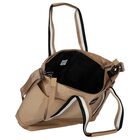 Beige Logo Baby Changing Bag, 1, hi-res