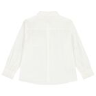 Boys White Shirt, 2, hi-res