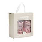 Baby Girls Pink Heart Pre Walker Shoes, 1, hi-res