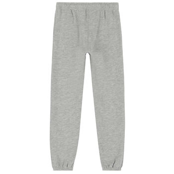 Girls Grey Logo Joggers 
