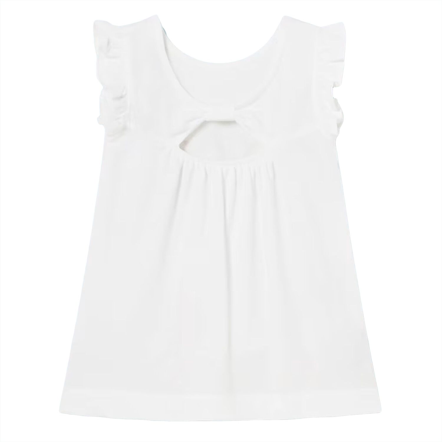 Younger Girls White Dress, 2, hi-res image number null