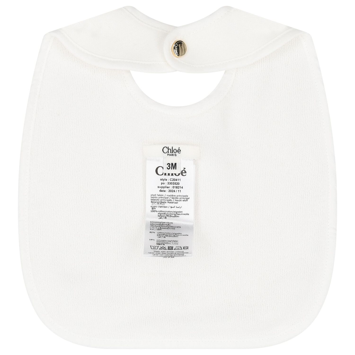 Baby Girls Ivory & Pink Babygrow Gift Set, 1, hi-res