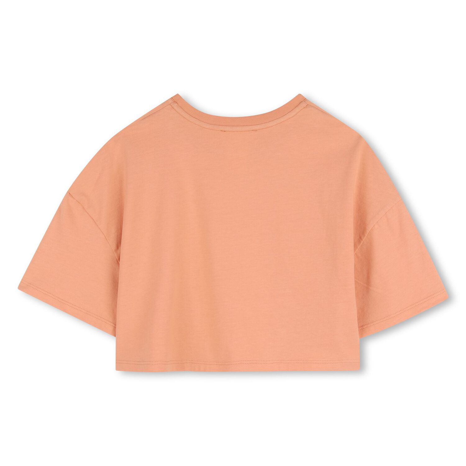 Girls Mini Me Orange Logo T-Shirt, 2, hi-res