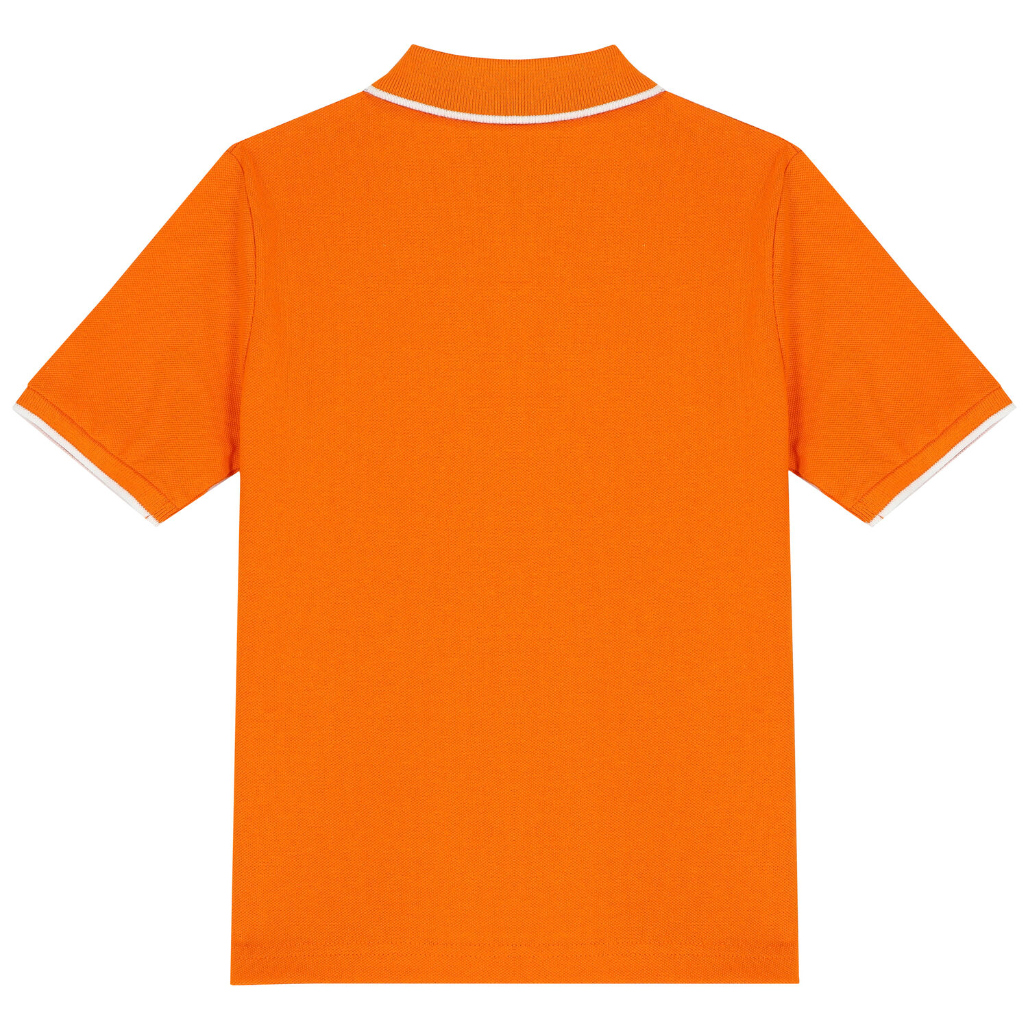 Boys Orange Logo Polo Shirt, 3, hi-res image number null