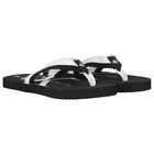 Black Logo Flip Flops, 1, hi-res