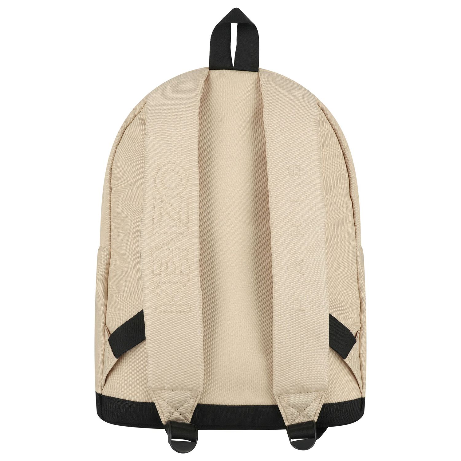 Beige Tiger Logo Backpack, 1, hi-res