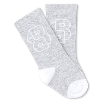 Younger Boys Blue, Navy & Grey Socks ( 3-Pack )