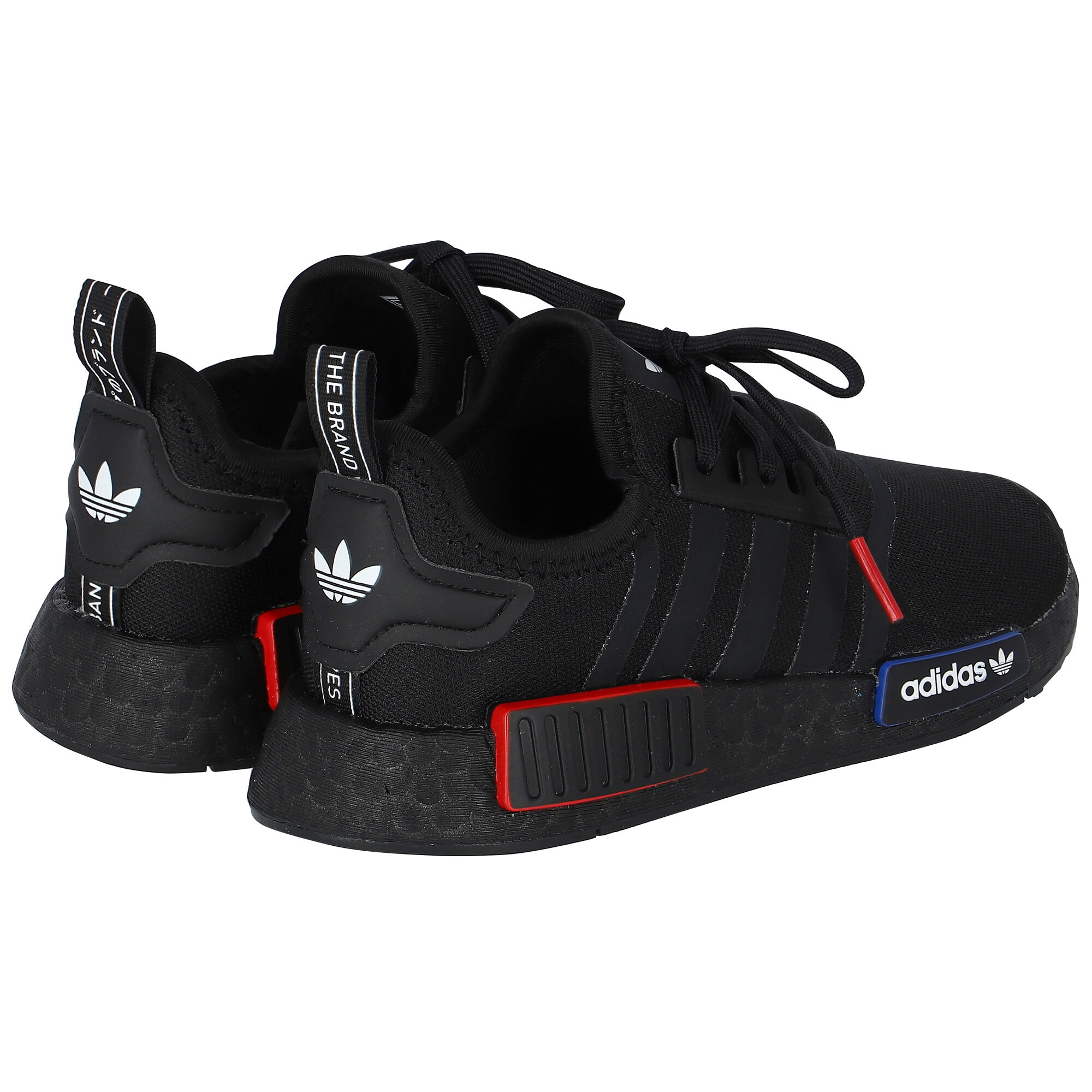 Nmd black junior clearance