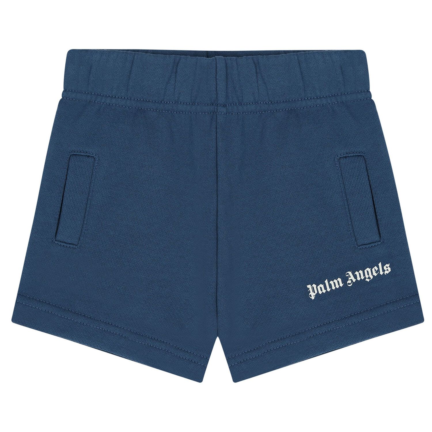 Blue Logo Baby Shorts Set, 1, hi-res