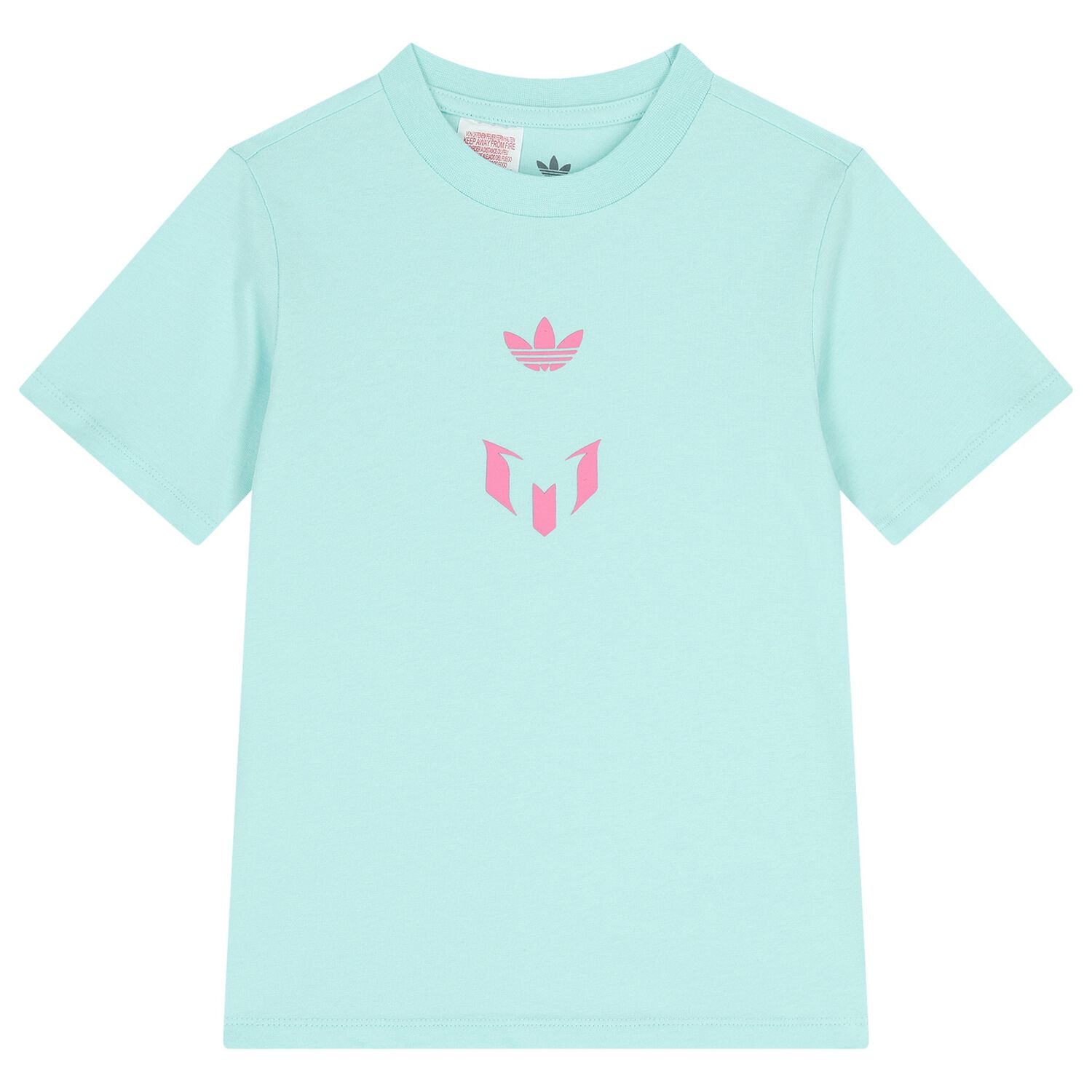 Boys Green Logo Messi T-Shirt, 1, hi-res