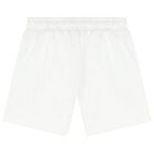 Boys Yellow & White Teddy Bear Logo Shorts Set, 1, hi-res