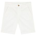 Boys Blue & White Striped Shorts Set, 1, hi-res