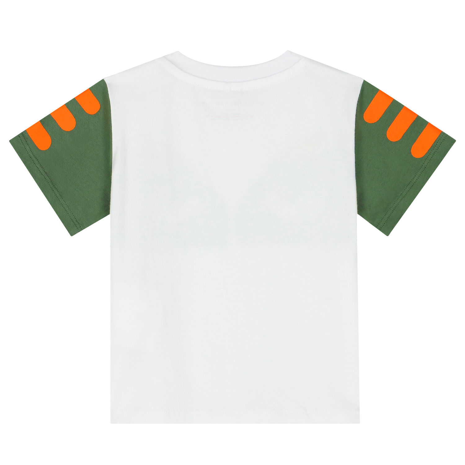 Younger Boys White Chameleon T-Shirt, 1, hi-res