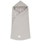 Grey Logo Reversible Baby Nest, 1, hi-res