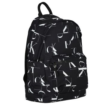 Black Logo Backpack