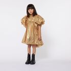 Girls Gold Sequin Dress, 1, hi-res