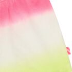 Girls Neon Pink & Neon Yellow Ombre Shorts, 1, hi-res