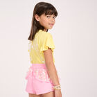 Girls Pink Sequin Shorts, 1, hi-res