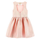 Girls Blush Pink Glitter Dress, 1, hi-res