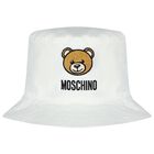 White Teddy Bear Logo Hat, 1, hi-res