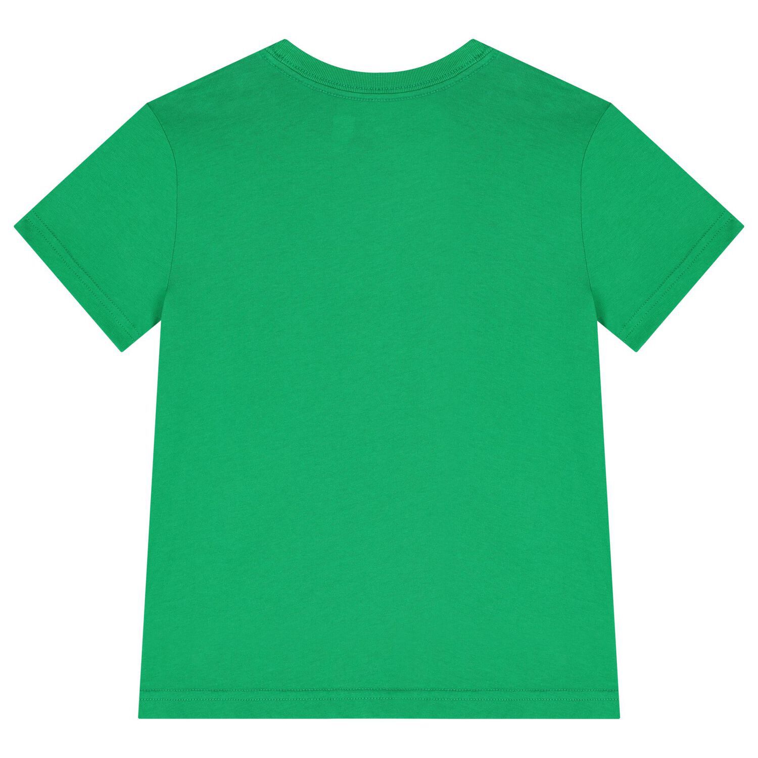 Boys Green Logo Polo Bear T-Shirt, 1, hi-res image number null