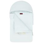 Baby Boys Blue & Gold Logo Nest, 2, hi-res