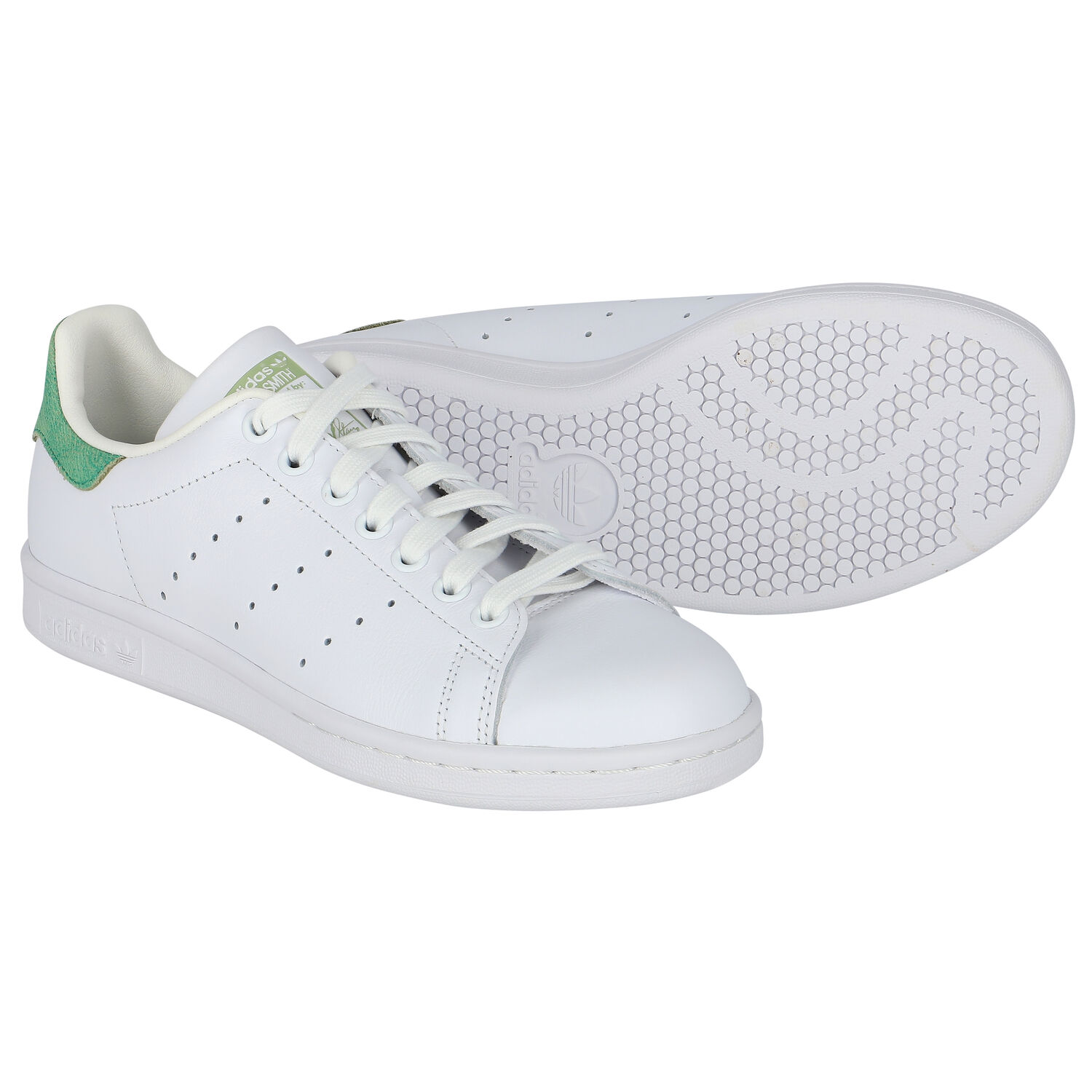 White & Iridescent Stan Smith Trainers, 4, hi-res image number null
