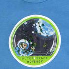 Younger Boys Blue Astronaut Long Sleeve Top, 1, hi-res