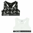 Girls Black & White Bra Tops (2-Pack), 1, hi-res