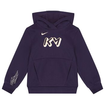 Boys Purple Mbappé Hooded Top