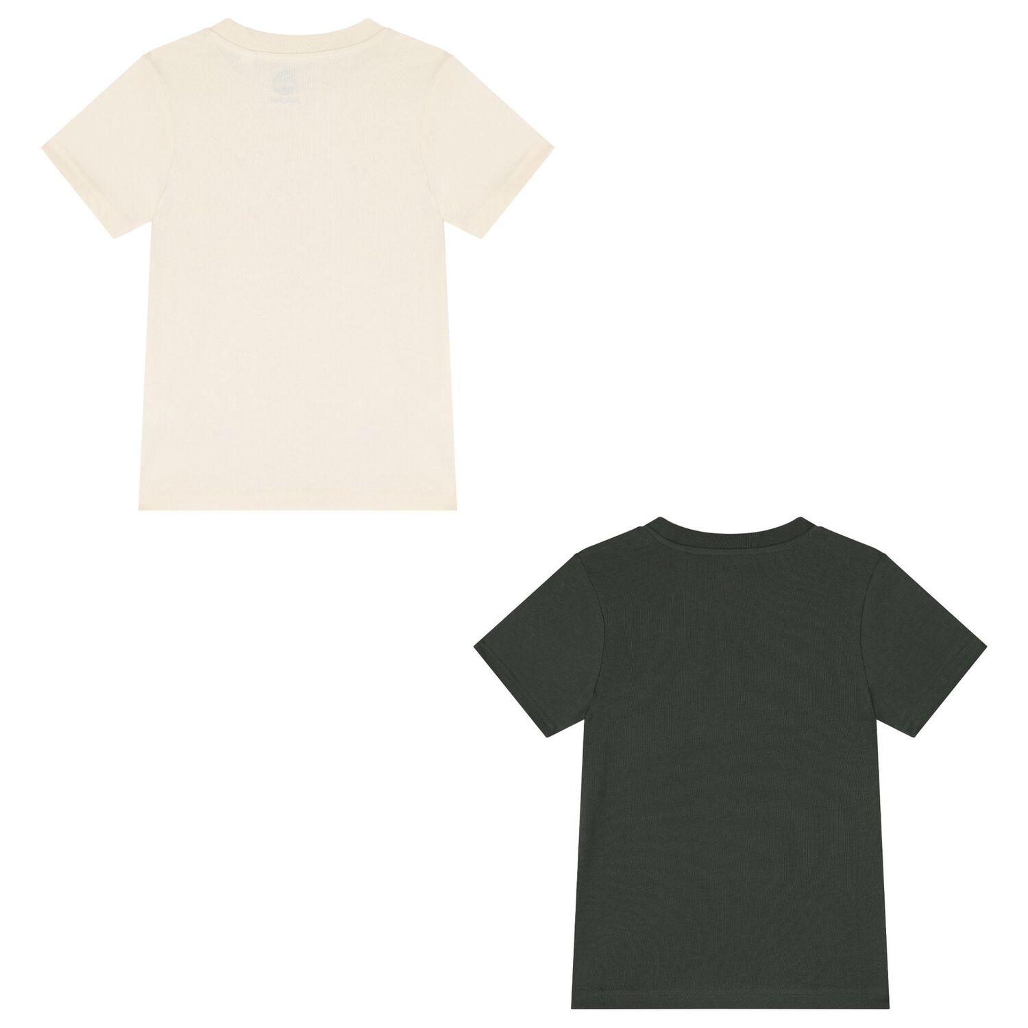 Boys Ivory & Green Logo T-Shirts ( 2-Pack ), 2, hi-res image number null