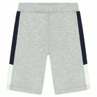 Younger Boys Grey Shorts, 1, hi-res