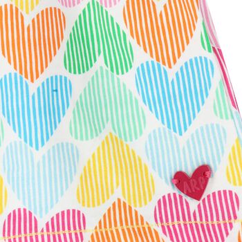 Girls Multi-Coloured Heart Dress