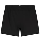 Boys White & Black Logo Shorts Set, 11, hi-res