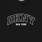 Boys Black Logo T-Shirt, 1, hi-res