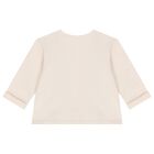 Baby Ivory & Beige Tracksuit Set, 1, hi-res