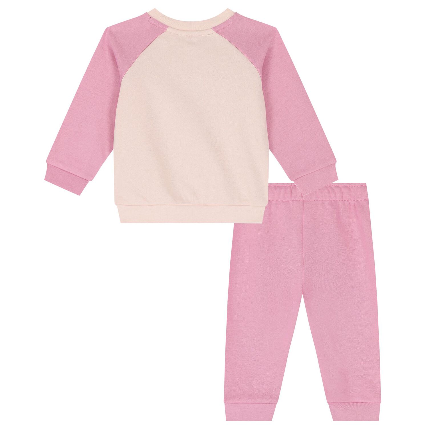 Younger Girls Pink Logo Tracksuit, 2, hi-res image number null
