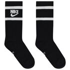 Boys White, Black & Grey Logo Socks ( 6-Pack ), 1, hi-res