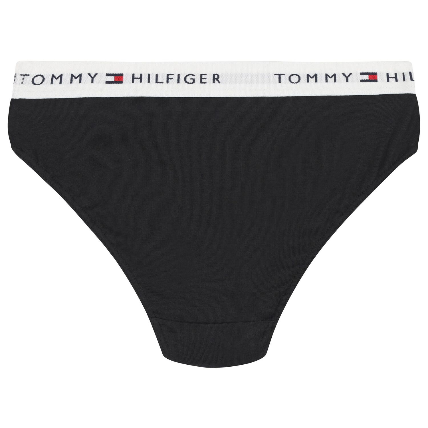 Girls Black & White Logo Knickers (2-Pack), 1, hi-res