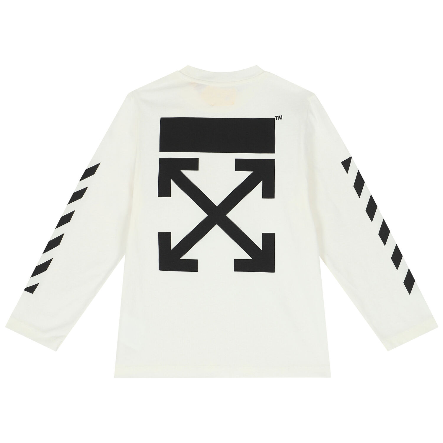 Ivory Arrow Logo T-Shirt, 1, hi-res