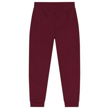 Boys Burgundy Logo Shorts