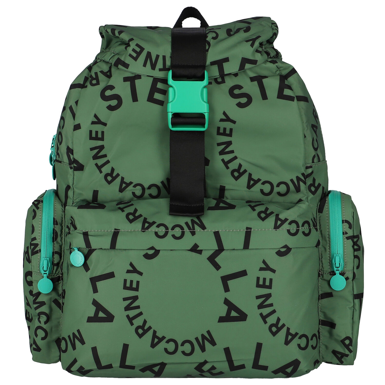 Boys Green Logo Backpack, 1, hi-res image number null